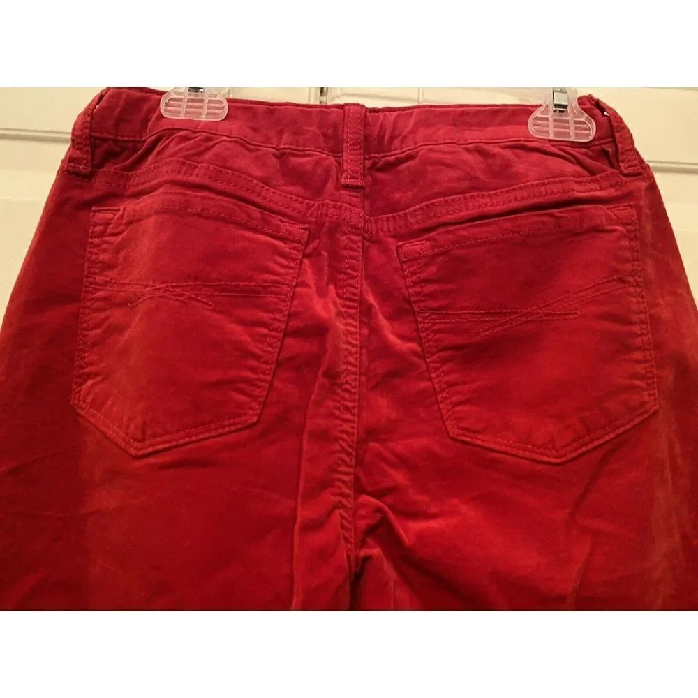 GAP Girl’s Size‎ 14 Red Brushed Cotton Skinny Jean